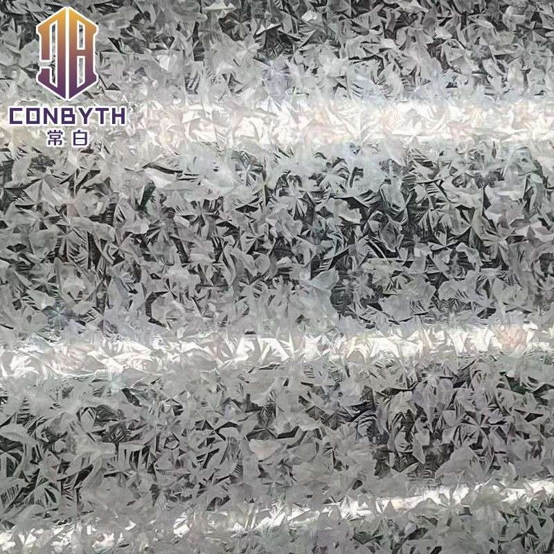 Large Flower Galvanized Coil